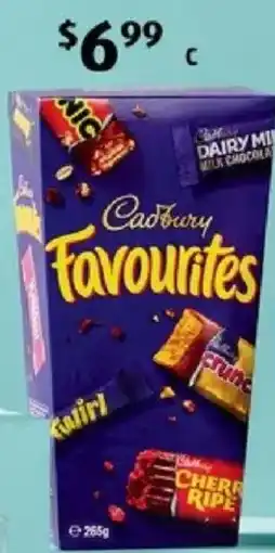 ALDI Cadbury Favourites offer