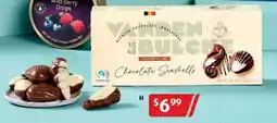 ALDI Vandenbulcke Chocolate Seashells offer