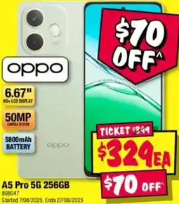JB Hi-Fi A5 pro 5g 256gb offer