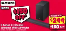 JB Hi-Fi B-series 3.1 channel soundbar with subwoofer offer