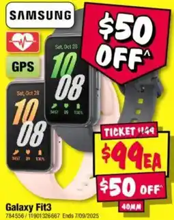 JB Hi-Fi Galaxy fit3 offer