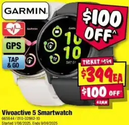 JB Hi-Fi Vivoactive 5 smartwatch offer