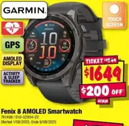 JB Hi-Fi Fenix 8 amoled smartwatch offer