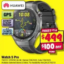 JB Hi-Fi Watch 5 Pro offer