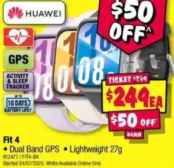 JB Hi-Fi Fit 4 offer