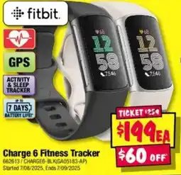 JB Hi-Fi Charge 6 fitness tracker offer