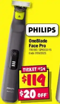 JB Hi-Fi Oneblade face pro offer