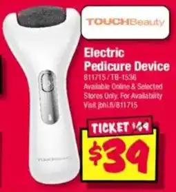 JB Hi-Fi Electric pedicure device offer