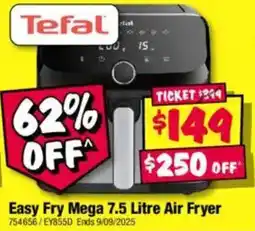 JB Hi-Fi Easy fry mega 7.5 litre air fryer offer