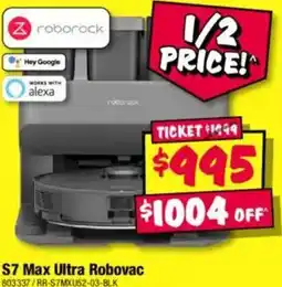 JB Hi-Fi S7 max ultra robovac offer