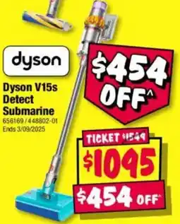 JB Hi-Fi Dyson v15s detect submarine offer