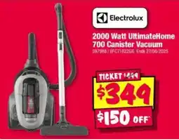JB Hi-Fi 2000 watt ultimatehome 700 canister vacuum offer