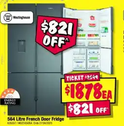 JB Hi-Fi 564 litre french door fridge offer