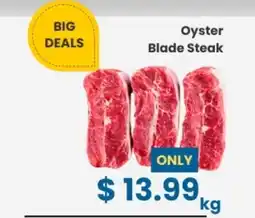 Fresh Plus Supermarkets Oyster blade steak offer