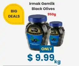 Fresh Plus Supermarkets Irmak gemlik black olives offer