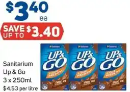 Foodland Sanitarium Up & Go offer