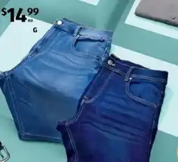 ALDI Denim Knit Shorts offer