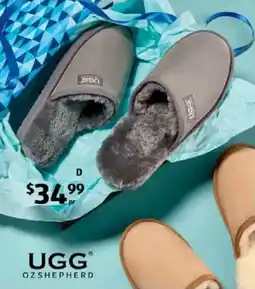 ALDI Ugg Men's Scuff Slippers offer