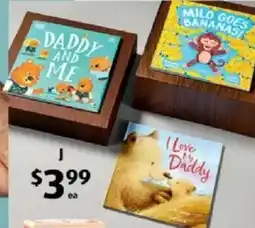ALDI Father's Day Picture Books offer