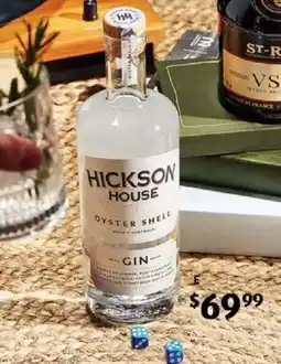 ALDI Hickson House Oyster Shell Gin offer