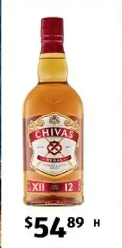 ALDI Chivas Regal 12yo Scotch Whisky offer
