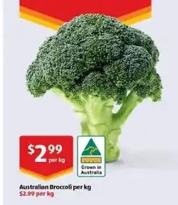 ALDI Australian Broccoli offer