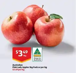 ALDI Pink Lady Apples offer