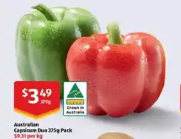 ALDI Capsicum Duo offer