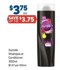 Foodland Sunsilk Shampoo or Conditioner offer