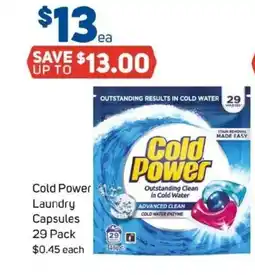 Foodland Cold Power Laundry Capsules offer