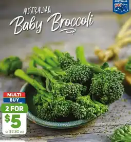 Foodland Baby Broccoli Bunch offer