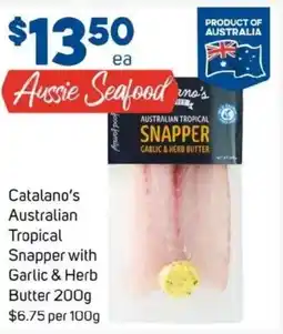 Foodland Snapper with Garlic & Herb Butter offer