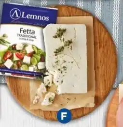 Foodland Lemnos Fetta Full Cream or Reduced Fat offer