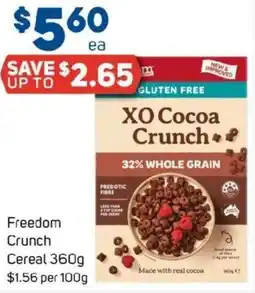 Foodland Freedom Crunch Cereal offer