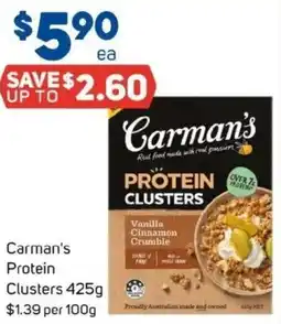 Foodland Carman's Protein Clusters offer