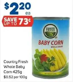 Foodland Country Fresh Whole Baby Corn offer
