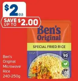 Foodland Ben's Original Microwave Rice offer