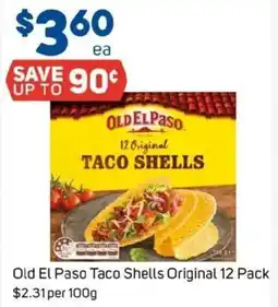 Foodland Old El Paso Taco Shells Original offer