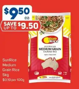 Foodland SunRice Medium Grain Rice offer