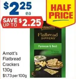Foodland Arnott's Flatbread Crackers offer