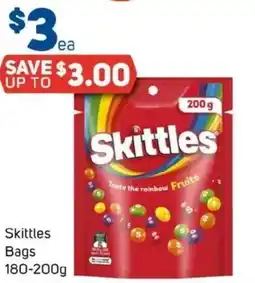 Foodland Skittles Bags offer