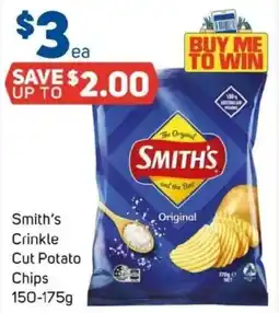 Foodland Smith's Crinkle Cut Potato Chips offer