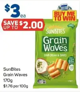 Foodland SunBites Grain Waves offer