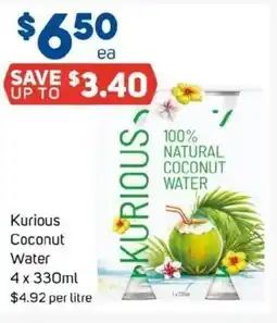 Foodland Kurious Coconut Water offer