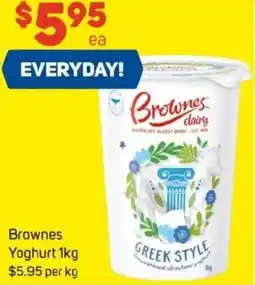 Foodland Brownes Yoghurt offer