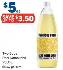 Foodland Two Boys Real Kombucha offer