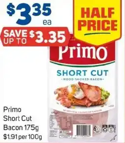 Foodland Primo Short Cut Bacon offer