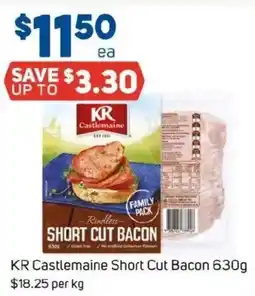 Foodland KR Castlemaine Short Cut Bacon offer