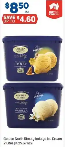 Foodland Golden North Simply Indulge Ice Cream offer