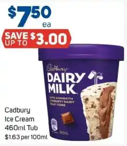 Foodland Cadbury Ice Cream offer